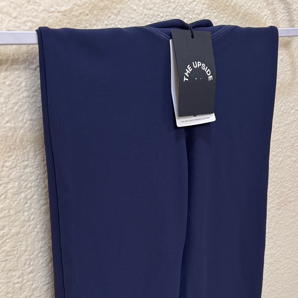 The Upside Deep Blue Leggings - Picture 3 of 5